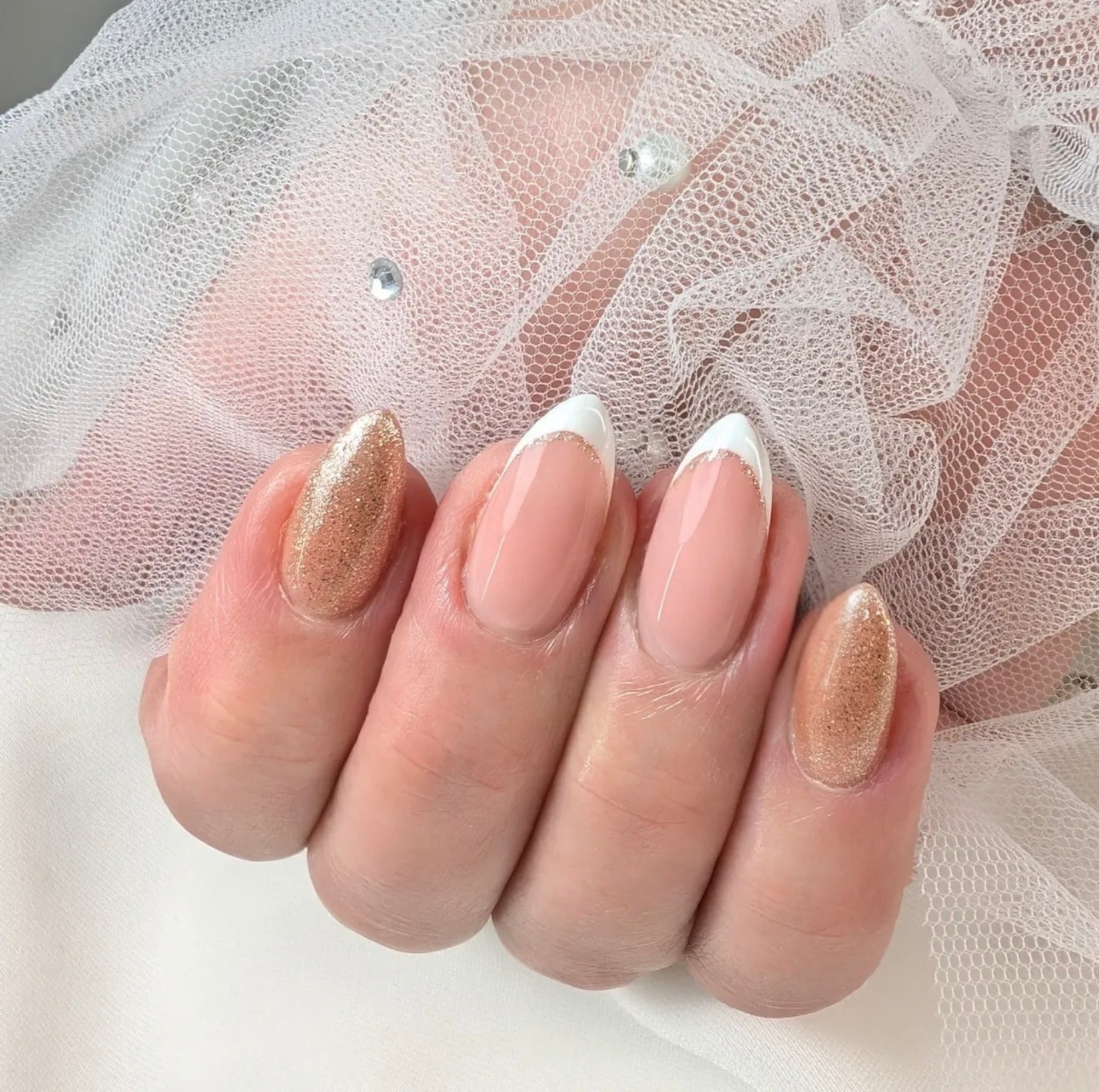 Elegant French Nails
